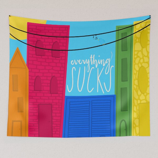 Item preview, everything sucks cityscape designed and sold by abigailscherer.