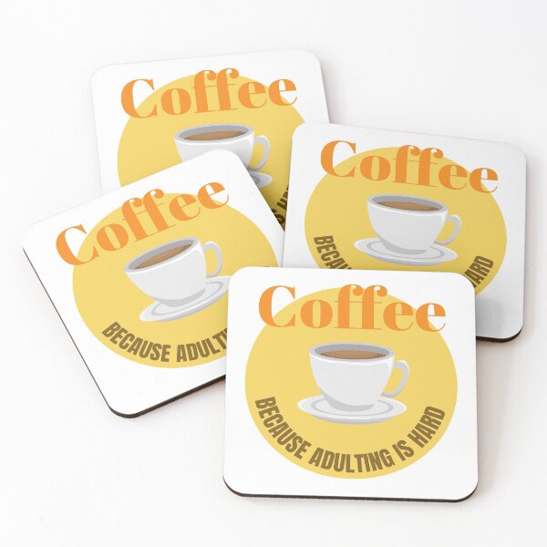 Item preview, Coffee Because Adulting Is Hard designed and sold by Jayzdesigns.