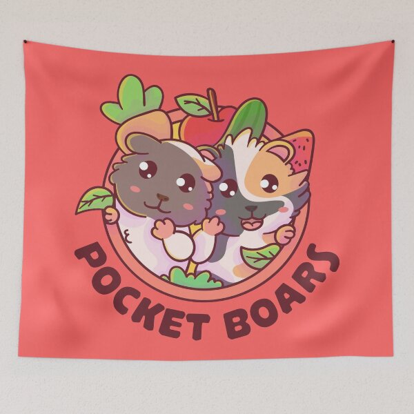 Item preview, Pocket Boars Logo designed and sold by PocketBoars.