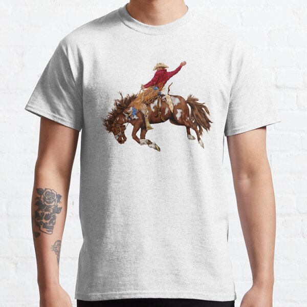 Vintage rodeo cowboy Classic T-Shirt