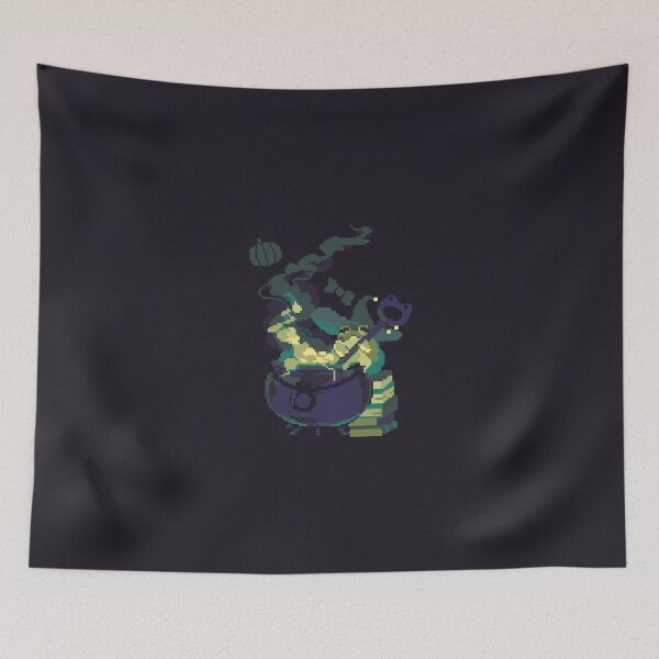 Item preview, Frog mage and cauldron designed and sold by paperfinch.
