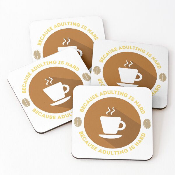 Item preview, Coffee Because Adulting Is Hard designed and sold by Jayzdesigns.