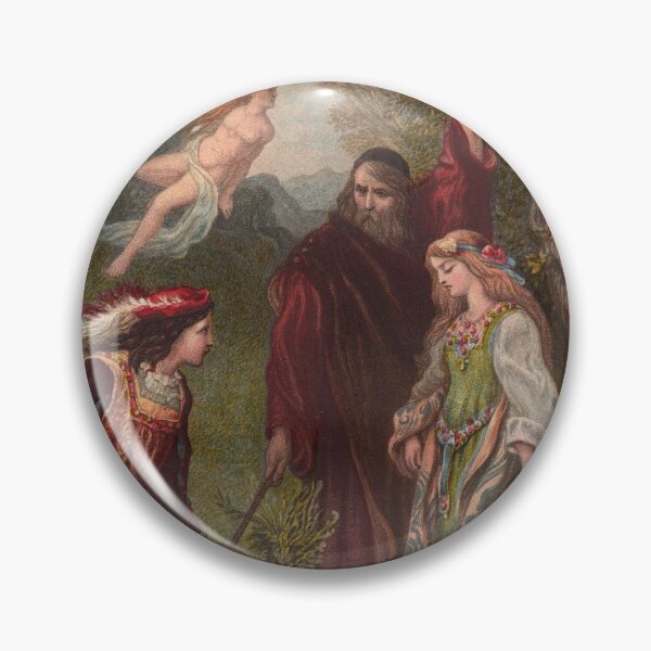 Item preview, The Tempest - Shakespeare - Historical Illustration designed and sold by iliketeas.