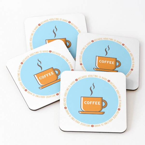 Item preview, Coffee Because Adulting Is Hard designed and sold by Jayzdesigns.