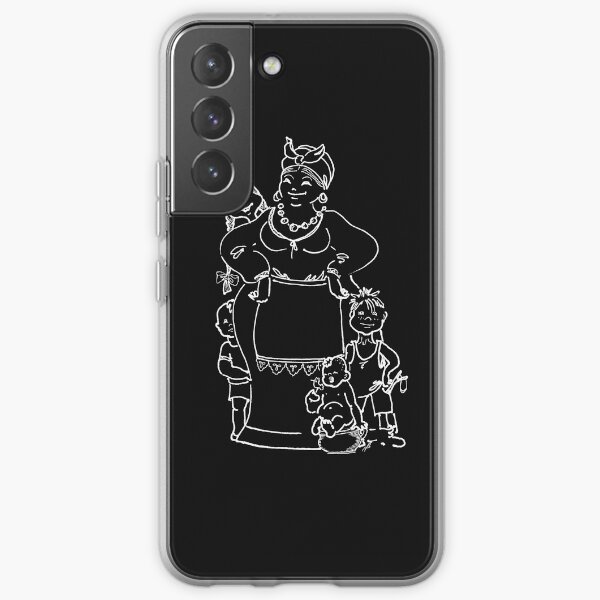 Family (white on a dark background) Samsung Galaxy Soft Case