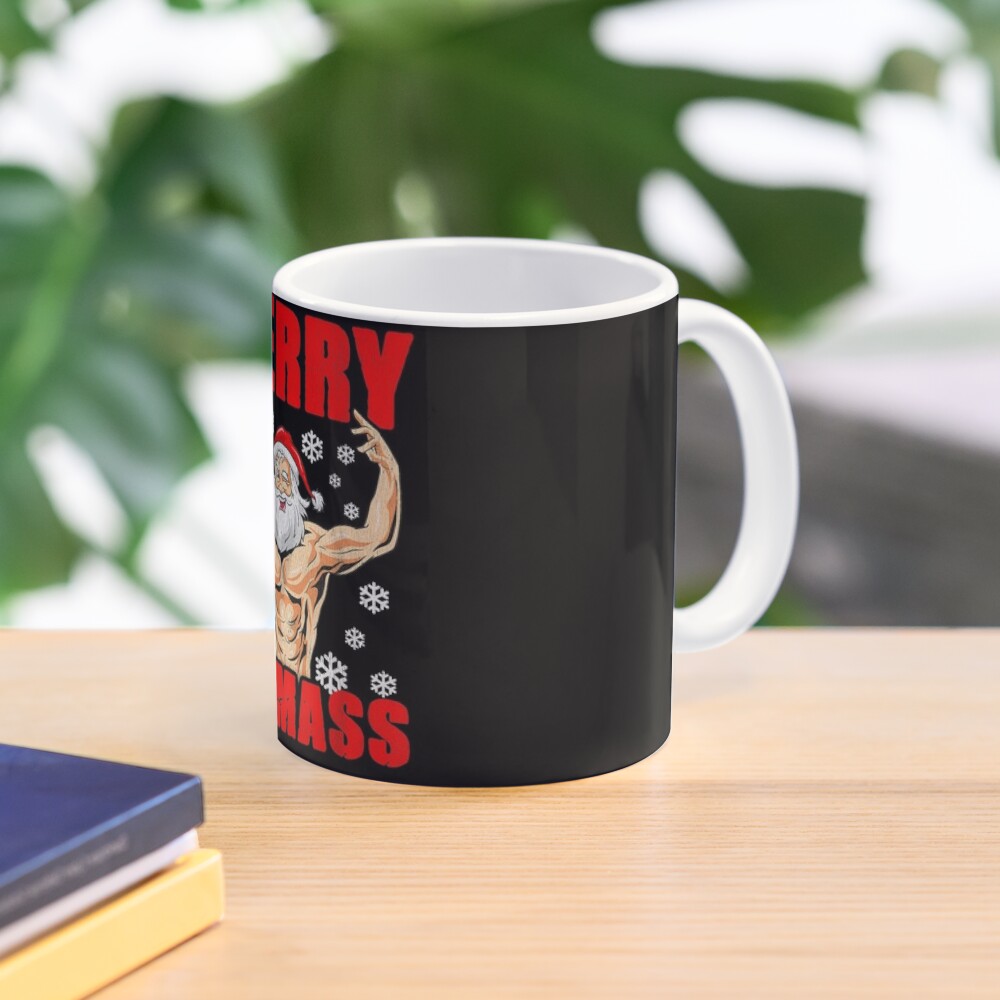 Merry Liftmas Ugly Christmas Gym Workout Gift Mens Coffee Mug by Bambang  Hutagalung - Pixels