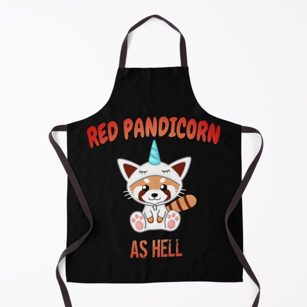 Item preview, Red Pandicorn as Hell designed and sold by Cute Pawz.