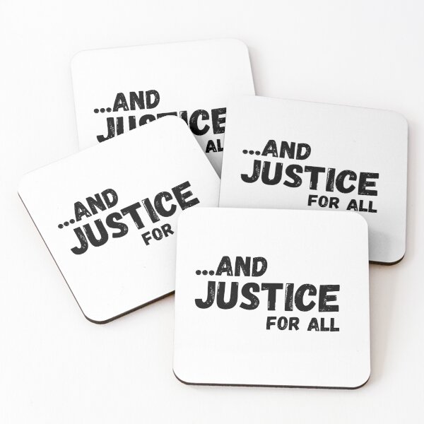 Item preview, And Justice for all - Black text designed and sold by KarolinaPaz.