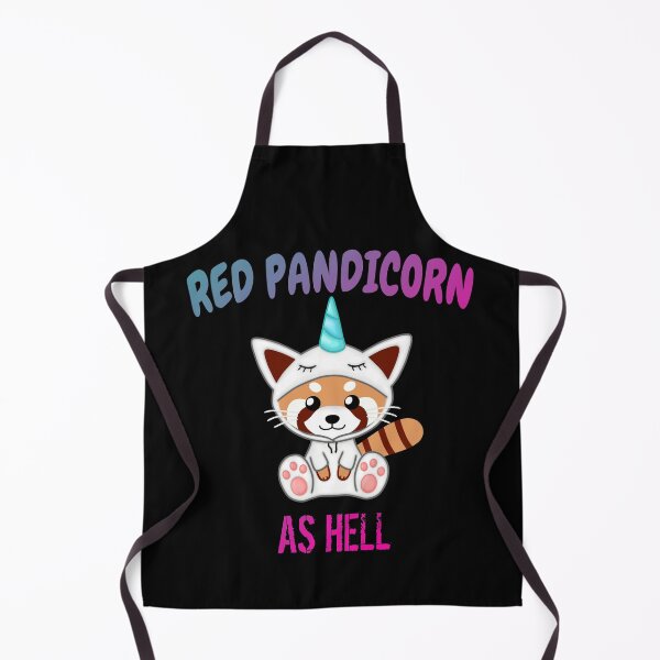 Item preview, Red Pandicorn as Hell designed and sold by Cute Pawz.