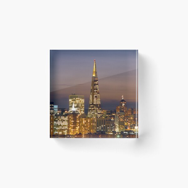 Item preview, Transamerica Builing at Sunset Magic Hour designed and sold by Wernher Krutein.