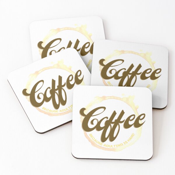 Item preview, Coffee Because Adulting Is Hard designed and sold by Jayzdesigns.