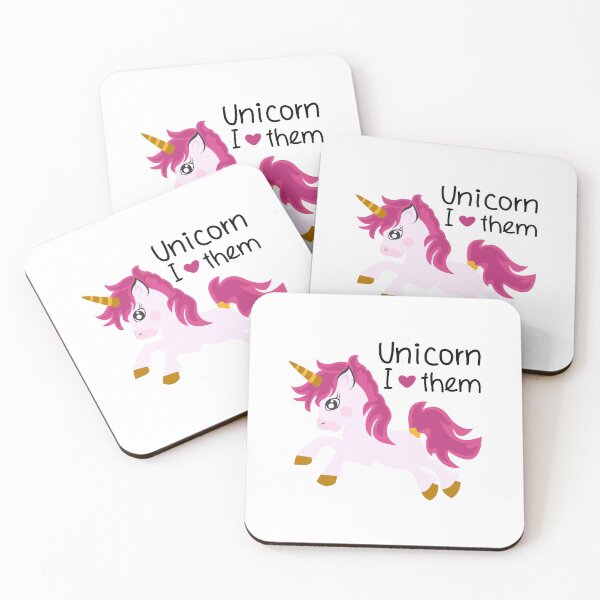 Item preview, Unicorn I Love Them designed and sold by YAnna9.