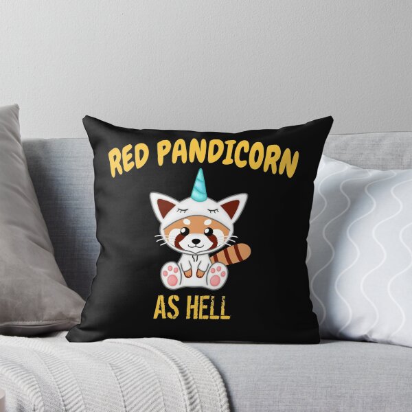 Item preview, Red Pandicorn as Hell designed and sold by Cute  Pawz.