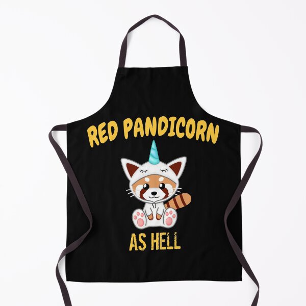 Item preview, Red Pandicorn as Hell designed and sold by Cute Pawz.