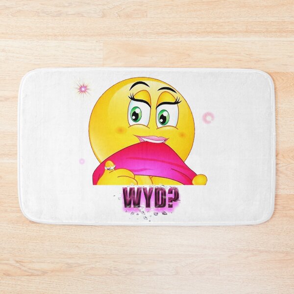 Item preview, Flirty Emoji, Sexy Emoticon, WYD Meme designed and sold by Harold Guillory.