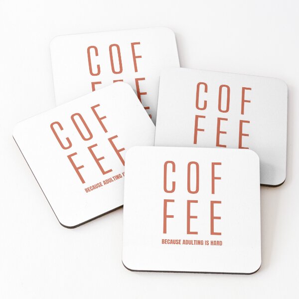 Item preview, Coffee Because Adulting Is Hard designed and sold by Jayzdesigns.