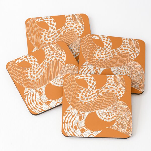 Item preview, Twisted in Reverse/ Burnt Orange designed and sold by Karen Eutemey.
