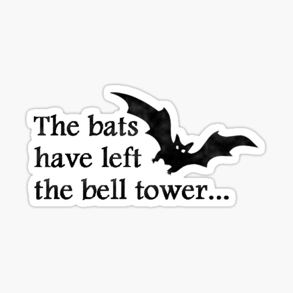 Item preview, The bats have left the bell tower - Bauhaus designed and sold by morTinuviel.