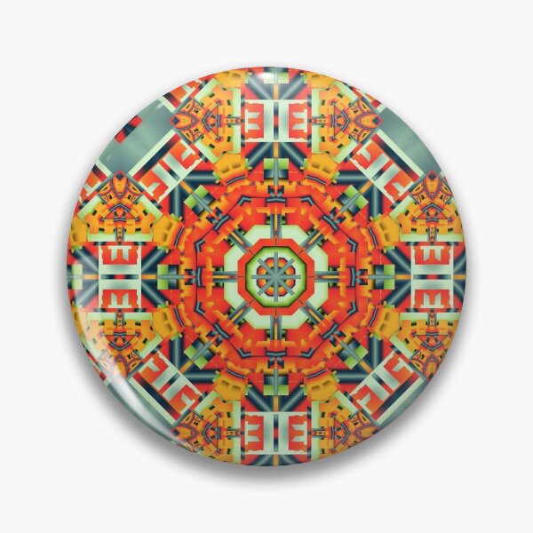 Item preview, Colourful Kaleidoscope Pattern designed and sold by walstraasart.