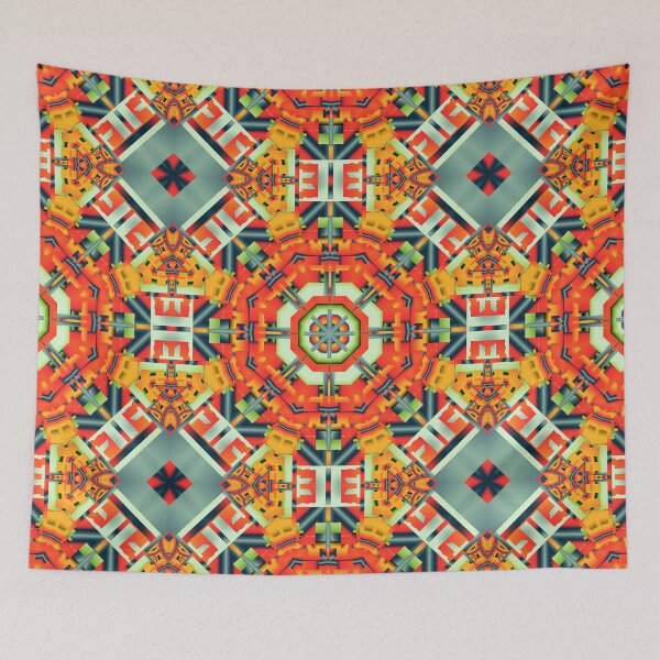 Item preview, Colourful Kaleidoscope Pattern designed and sold by walstraasart.