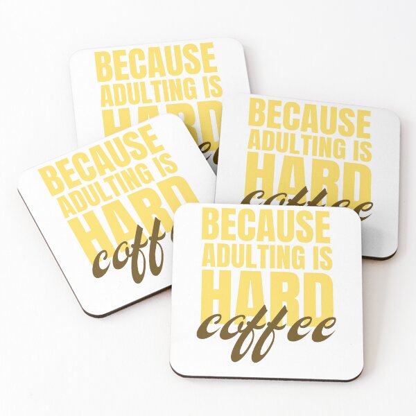 Item preview, Coffee Because Adulting Is Hard designed and sold by Jayzdesigns.