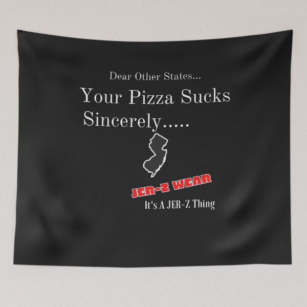 Artikelvorschau, NJ Pizza Shirts entworfen und verkauft von JerZWear.