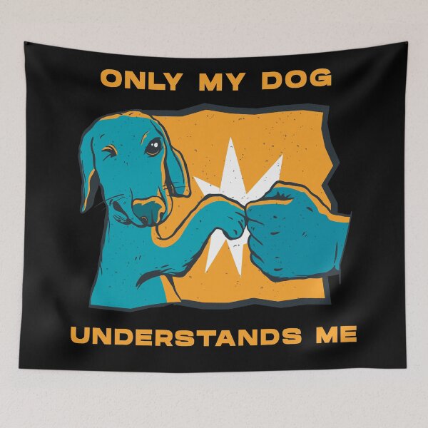 Item preview, Only My Dog Understands Me Bump designed and sold by Coder-T.