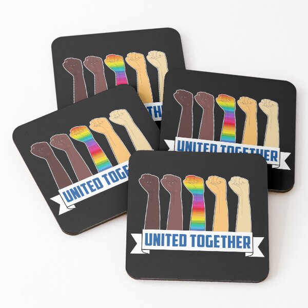 Item preview, United Together Humanity Political Art Design designed and sold by NomYen ..