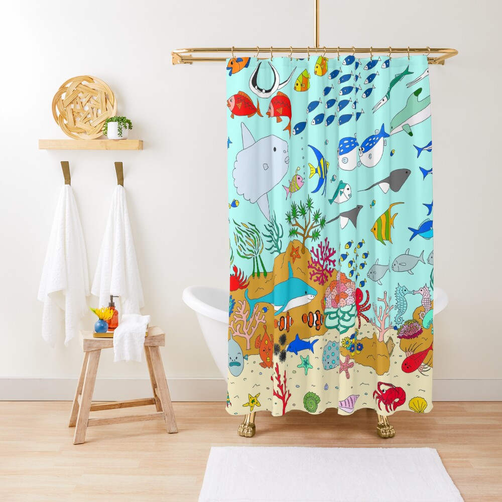 Oceanarium Shower Curtain