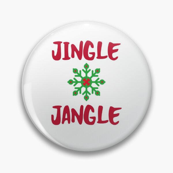 Item preview, Jingle Jangle Green Christmas Snow Flake designed and sold by Mustard Prophet.