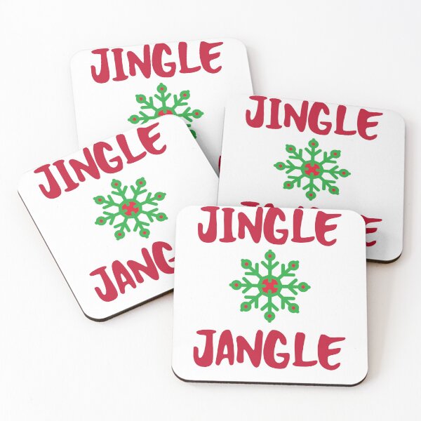Item preview, Jingle Jangle Green Christmas Snow Flake designed and sold by Mustard Prophet.