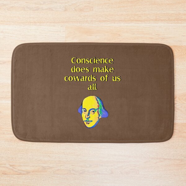 Item preview, Conscience does make cowards of us all designed and sold by Shaxspere.
