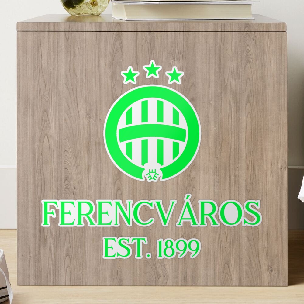 Ferencváros Geo Green 2 Sticker for Sale by VRedBaller