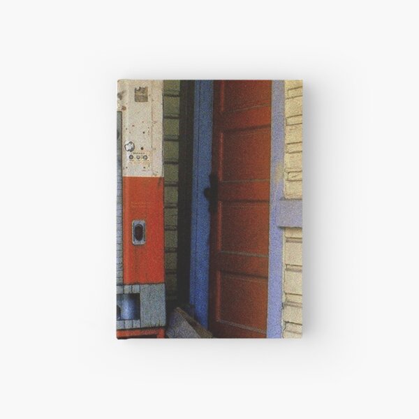 Old Coke machine Hardcover Journal