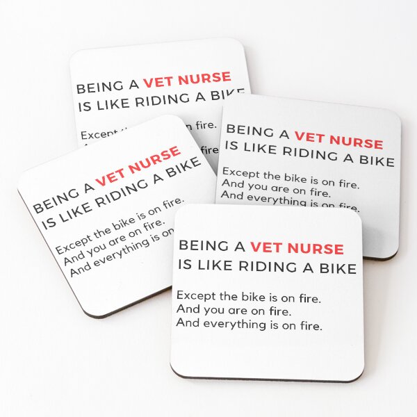 Item preview, Vet Nurse On Fire designed and sold by Lolas-Creations.