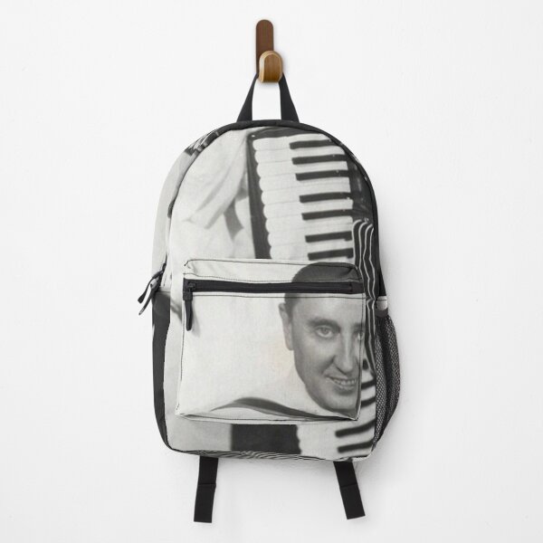 Item preview, Frank Yankovic with accordion B&W designed and sold by gameshowfan2001.