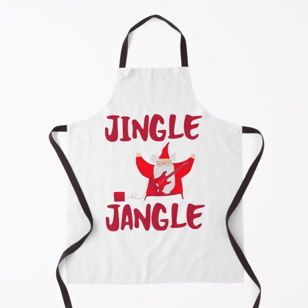 Item preview, Jingle Jangle Red Guitar Playing Christmas Santa Claus designed and sold by Mustard Prophet.