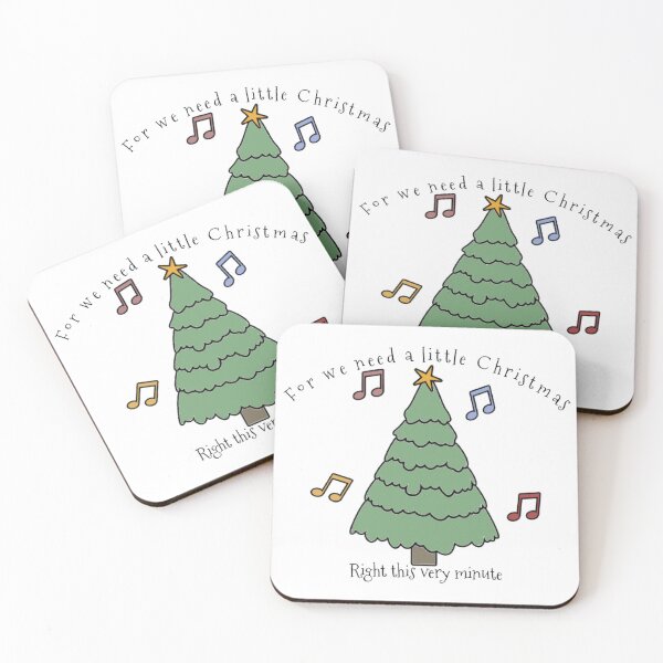 Item preview, "For we need a little Christmas; Right this very minute" Mame  designed and sold by rosesbwayshop.