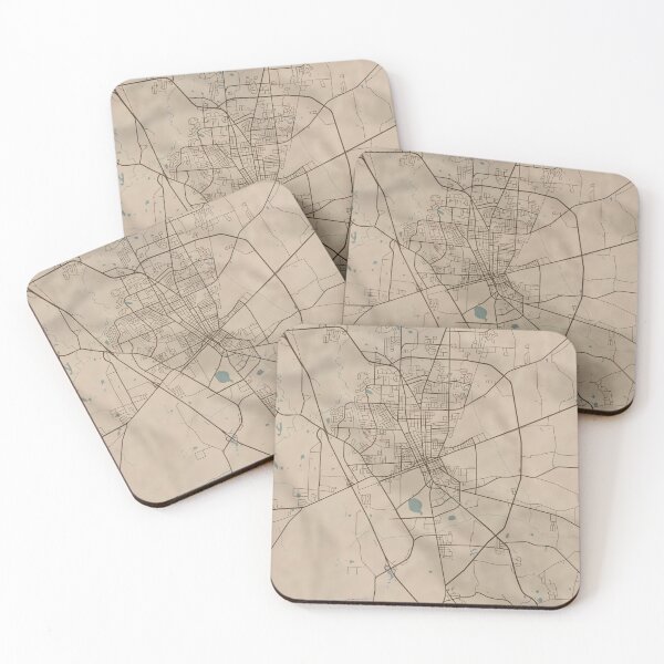 Item preview, Valdosta Sepia Map designed and sold by CPTVDesign.