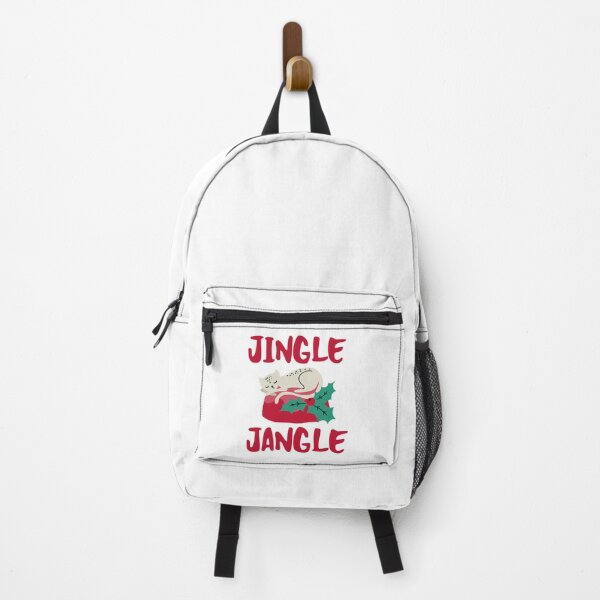 Item preview, Jingle Jangle Red And Green Christmas Cat designed and sold by Mustard Prophet.