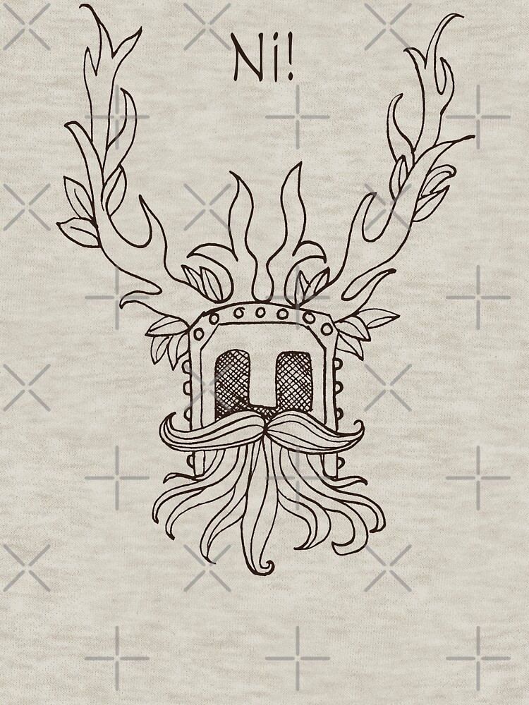 Thumbnail 7 of 7, Classic T-Shirt, Holy Grail Knights who say Ni! designed and sold by tinaschofield.