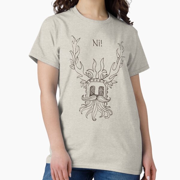 Holy Grail Knights who say Ni! Classic T-Shirt