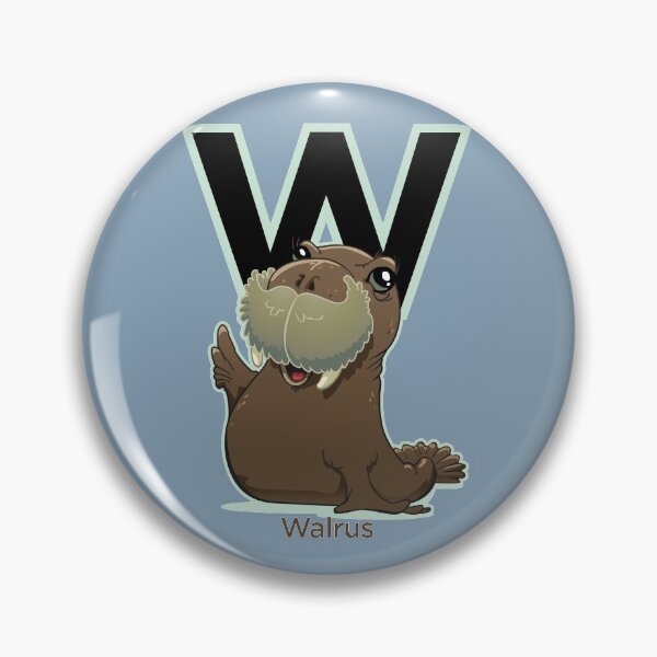 Item preview, W for Walrus designed and sold by timmyce.