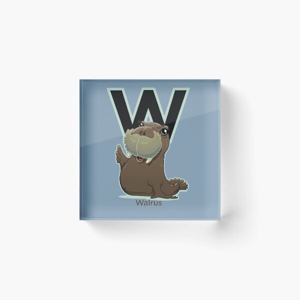 Item preview, W for Walrus designed and sold by timmyce.
