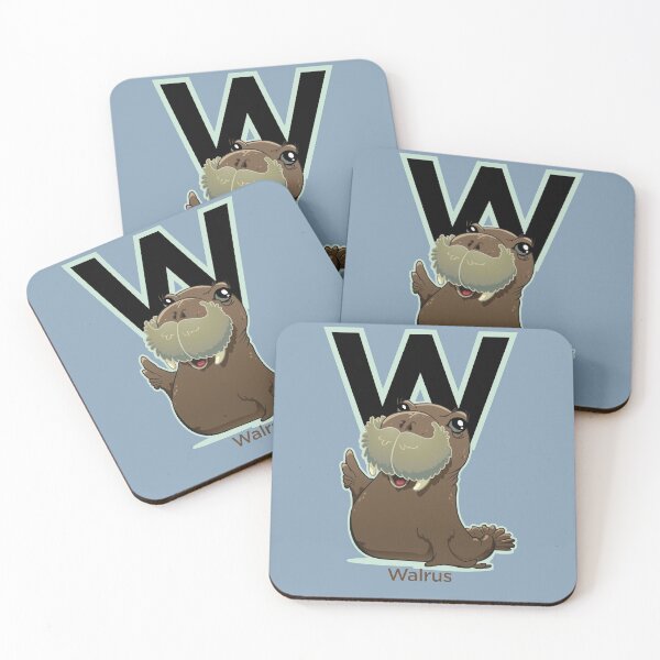 Item preview, W for Walrus designed and sold by timmyce.