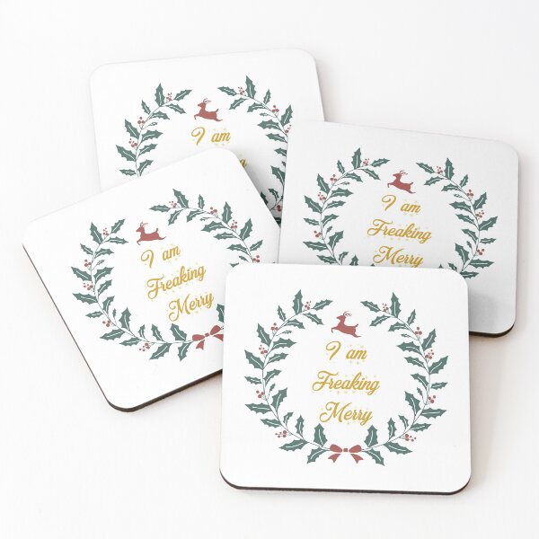 Item preview, I Am Freaking Merry designed and sold by quarantineshop.