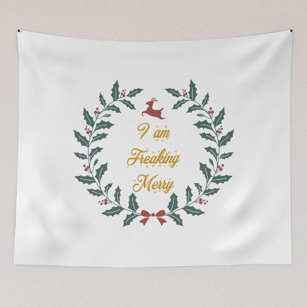 Item preview, I Am Freaking Merry designed and sold by quarantineshop.