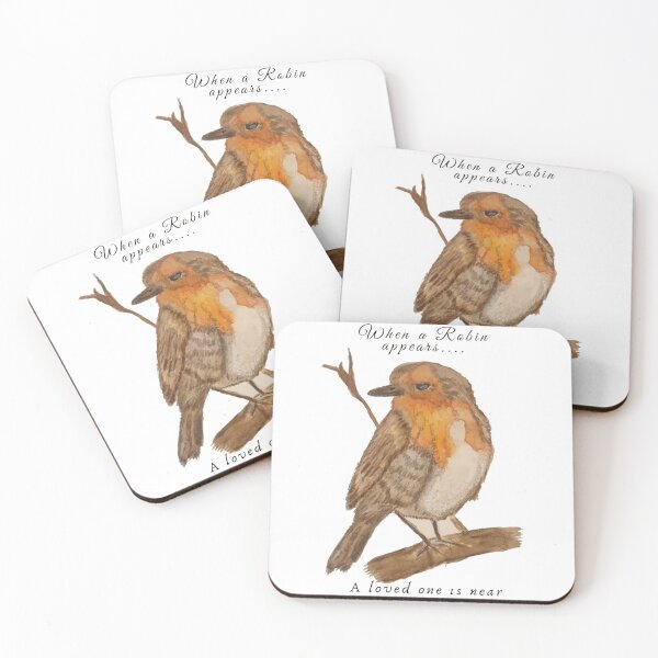 Item preview, A Robin appears when a loved one is near designed and sold by Spirit of Art by Jo.