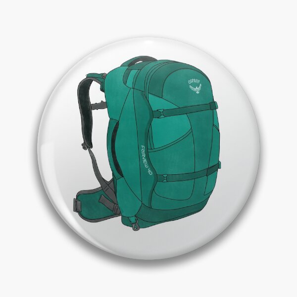 Item preview, Travel Backpacking Backpack Drawing designed and sold by simonescha.