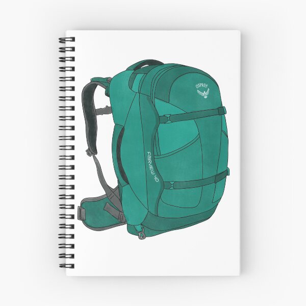 Item preview, Travel Backpacking Backpack Drawing designed and sold by simonescha.